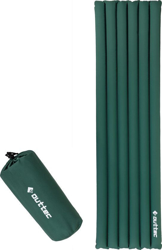 Outtec® Isomat, Luchtmatras, Slaapmat - 183x50 cm - Ultralicht, Waterdicht Opblaasbaar Matras, Luchtbed voor Camping, Outdoor van Outtec