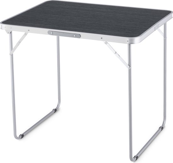 Outtec® Klaptafel, Vouwtafel, Campingtafel - 80 x 60 x 70 cm - Kleine Tafel, Balkontafel, Tafel - voor Camping, Balkon, Tuin, Strand van Outtec