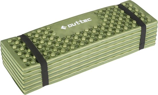Outtec® Opvouwbare Slaapmat, Zitmat, Toeristenmat, Tentmat - 180 x 57cm - voor Buiten, Tent, Kamperen, Wandelen, Picknick, Survival - Schuimmat van Outtec