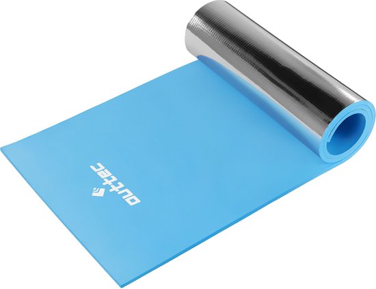 Outtec® Slaapmat EVA met Aluminiumlaag - Isolatiemat - Schuimmat - Kampeermat - Isolerende Mat - 180 x 50 cm - Ultralicht van Outtec