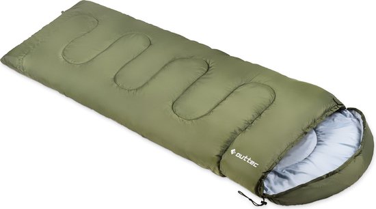 Outtec® Slaapzak - 210x70 cm - Klein Pakformaat - Deken Slaapzak voor Kinderen & Volwassenen - Outdoor, Camping van Outtec