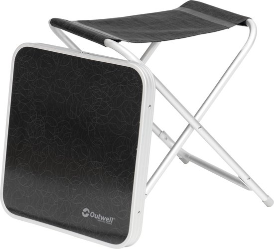 Outwell Baffin Tafelkruk en Voetsteun Opvouwbaar 3 in 1 42 x 42 x 46 cm
