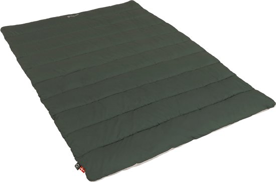 Outwell Campion Duvet Slaapzak Dekbed 1 Persoons 135 x 200 Groen van Merkloos