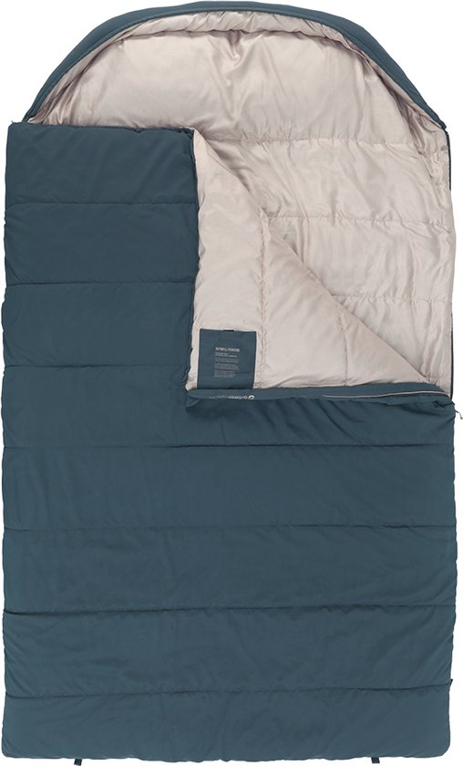 Outwell Campion Lux Double Slaapzek Dekenmodel +5C 2 Persoons 225 x 140 cm van Merkloos
