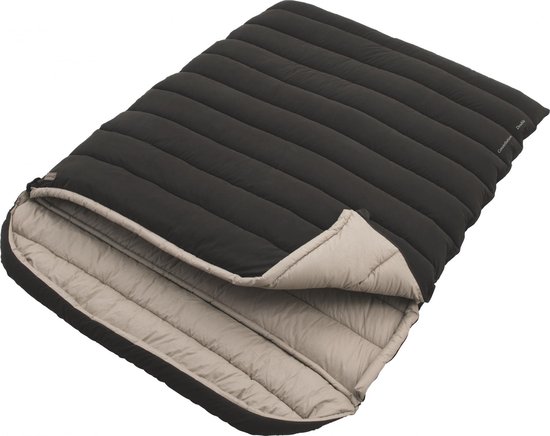 Outwell Constellation Lux Double Slaapzak beige/bruin Uitvoering rechts van Outwell