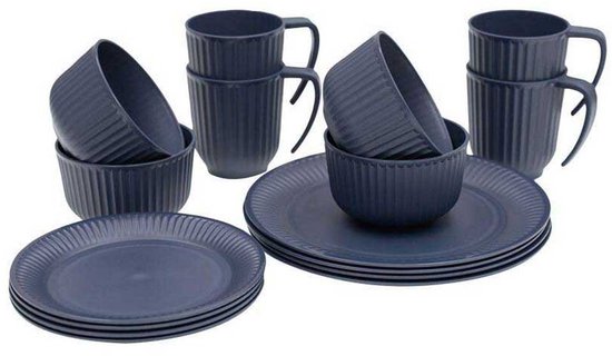 Outwell Delish 2 Pax Serviesset Zilver