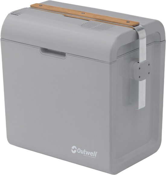 Outwell Koelbox ECOlux 24 - Koelbox compressor/absorptie - Light Grey van Merkloos