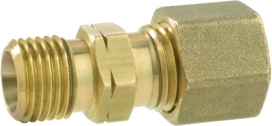 Overgangsstuk RVS 8x G1/4 LH-KN van HARRIS