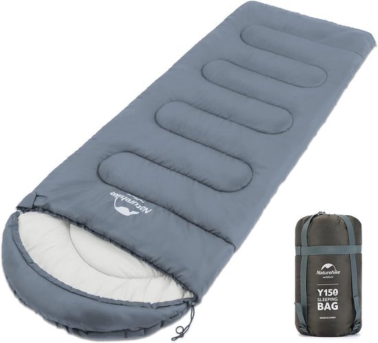Oversized Slaapzak voor Volwassenen - 3 Seizoenen, 220x85cm, Ultralicht en Compact - Ideaal voor Kamperen van Merkloos