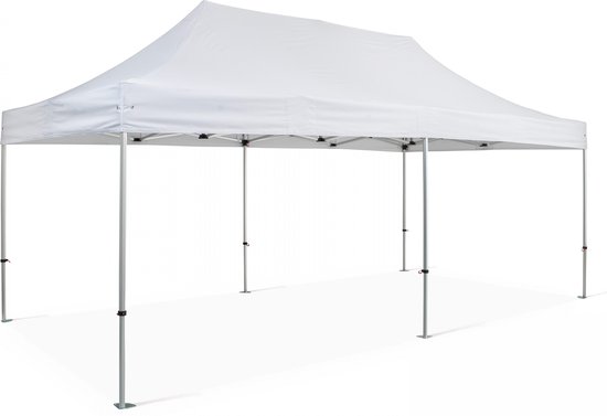 Oviala - Inklapbare tent 3x6 m wit - PRO 40 van Merkloos