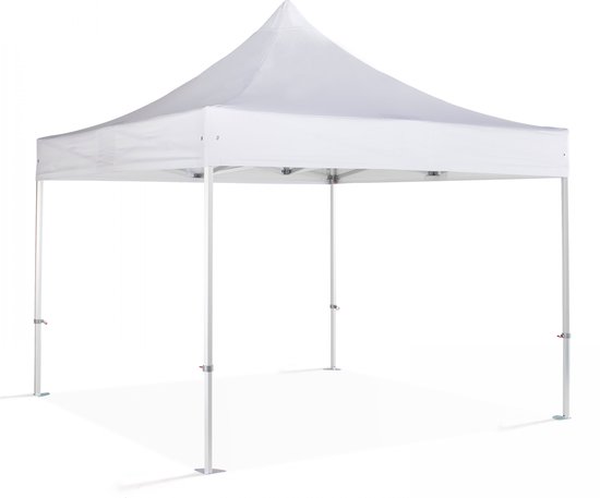 Oviala - Opvouwbare M2 tent 3x3m 480g/m² 50mm wit van Oviala