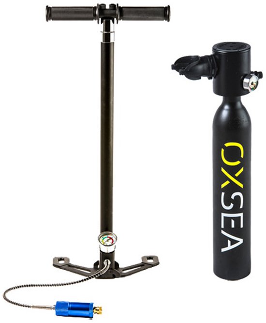 ox500 0,5l fles + handpomp - oxsea - bt-ox500-pm