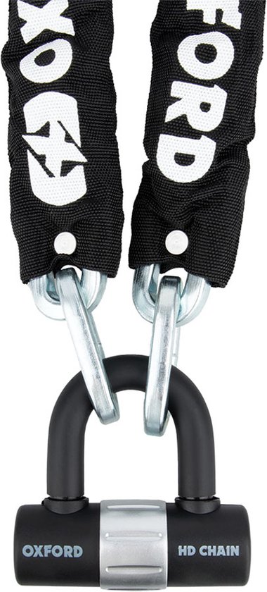 Oxford ART-3 HD 2 Meter Fatbike Kettingslot, Fiets, Scooter, E-bike Kettingslot - ART 3 gekeurd sterk kettingslot - zwaar uitgevoerd van Oxford