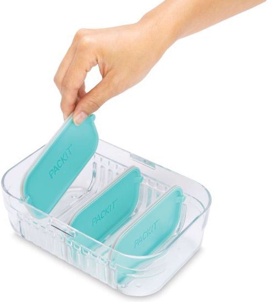 Pack It - Box voor Lunch - Tritan - Blauw van Pack It