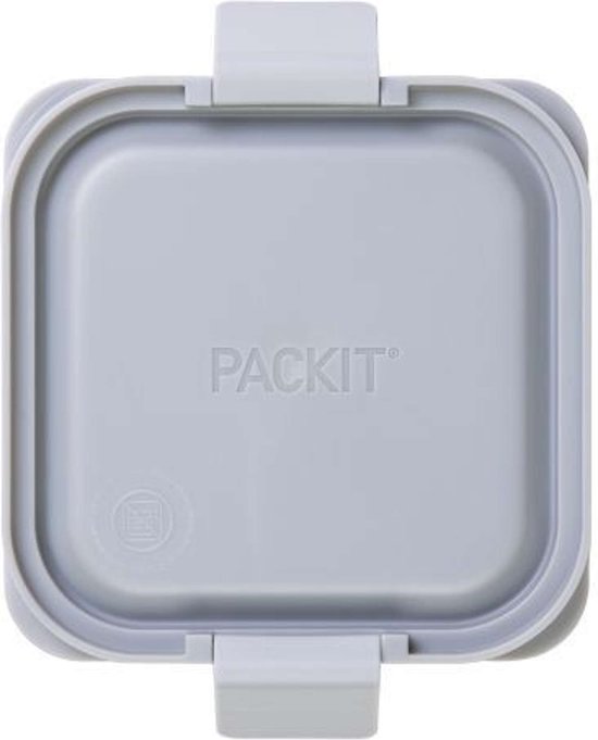 Pack It - Box voor Snack - Tritan - Grijs van Merkloos