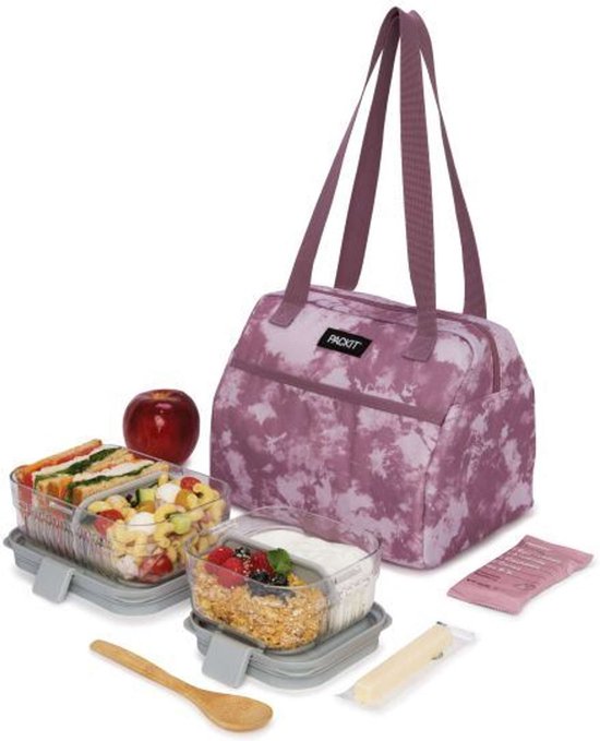 Pack It - Koeltas Hampton Mulberry - Polyester - Paars van PackIt