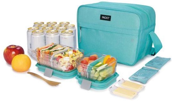 Pack It - Koeltas Zuma - Polyester - Blauw van Pack It