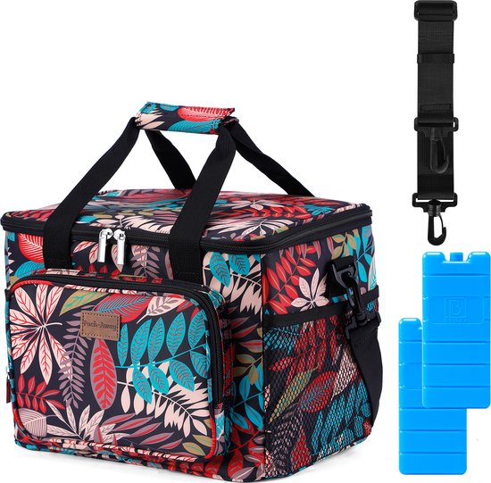 Packaway 4 Laags Geïsoleerde Koeltas - Lunchtas 15 liter - Jungle van Packaway