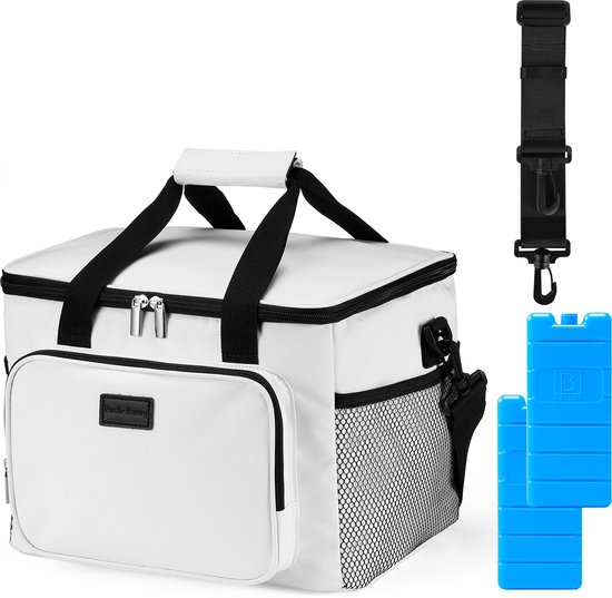 Packaway 4 Laags Geïsoleerde Koeltas - Lunchtas 15 liter - Wit van Tefal.