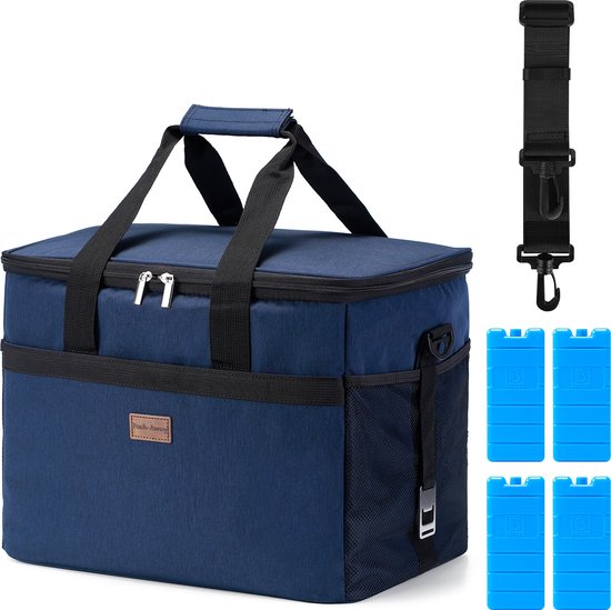 Packaway 4 Laags Geïsoleerde Koeltas - Lunchtas 30 liter - Blauw van Packaway