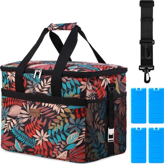 Packaway 4 Laags Geïsoleerde Koeltas - Lunchtas 30 liter - Jungle van Packaway