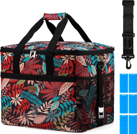 Packaway 4 Laags Geïsoleerde Koeltas - Lunchtas 40 liter - Jungle van Packaway