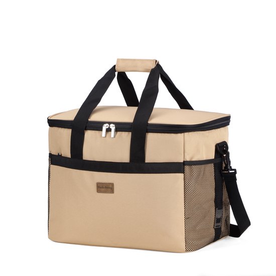 Packaway 4 Laags Geïsoleerde Lunchtas - 30 liter Koeltas - Beige