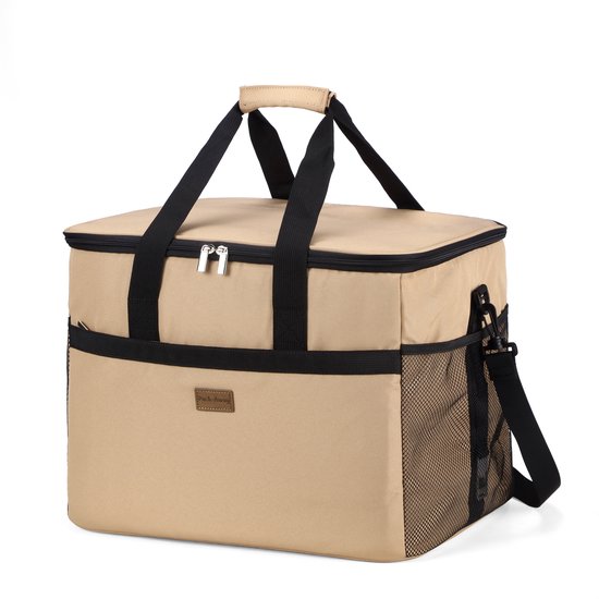 Packaway 4 Laags Geïsoleerde Lunchtas - 40 liter Koeltas - Beige van Packaway