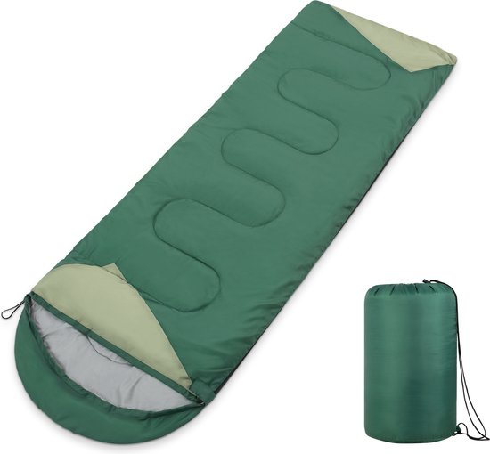Paco Home Slaapzak Sleeping Bag Camping Ademend compact Design Indoor Reizen Trip van Paco Home