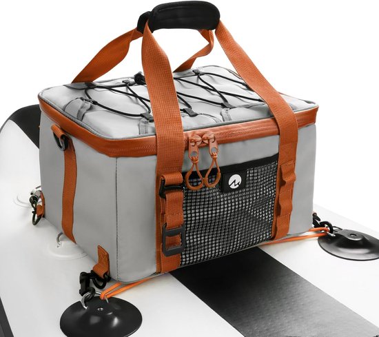 Paddle Board Cooler - SUP Koeltas - Outdoor Avonturen - Waterdichte Rits - 25 Liter - Bruin