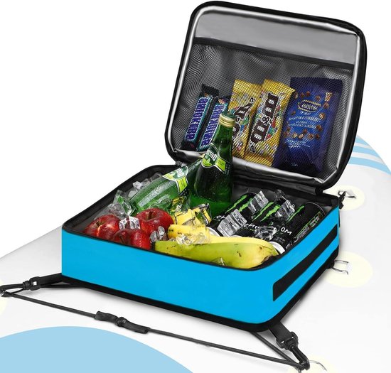 Paddle Board koeltas, waterdichte Surf Sup Deck koeltas geïsoleerd lekvrij 10 blikjes, Sup Paddle Board Accessoires Tas voor Stand Up Paddleboard en Kajak