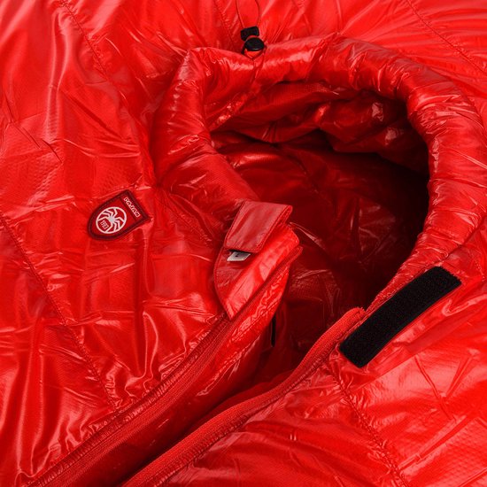 Pajak Radical 16h Slaapzak Rood Regular / Left Zipper Man,Vrouw van Merkloos