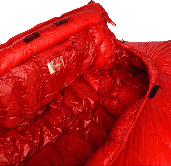 Pajak Radical 16h Slaapzak Rood Regular / Left Zipper