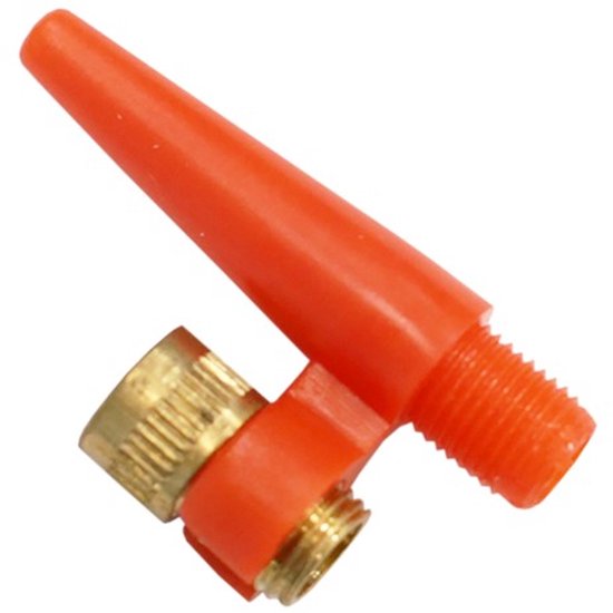 Pak 10 opblaasnaalden voor ballen met adapter voor dun ventiel