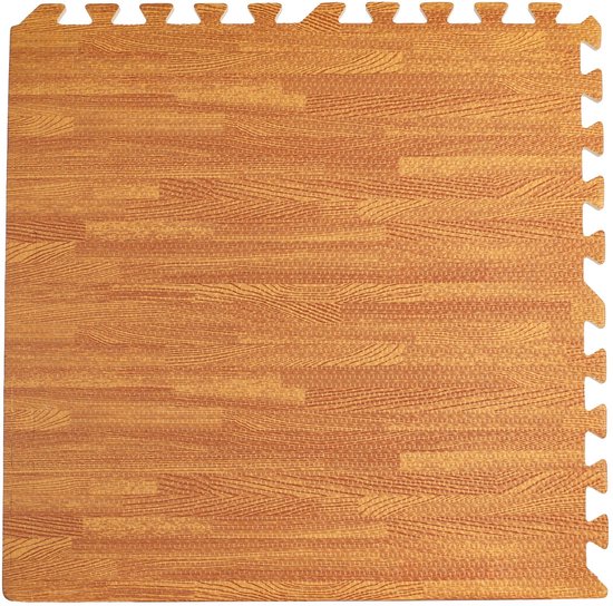 Pak van 4 kindermatten 600x600x12 mm van Merkloos