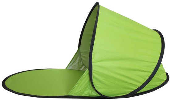 Pantoffelvormige zonneschermtent - Draagbare zonneschermtent - Pop-up tent - Opvouwbare tent - Luifel - Tent - 142*72*60 cm - Zonbescherming - Geschikt voor buitenactiviteiten, picknicks, kamperen, enz. - Groen