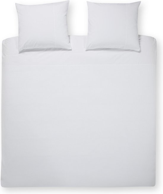 Papillon Mendoza Dekbedovertrek - Litsjumeaux - 240x200/220 cm - Wit van Merkloos