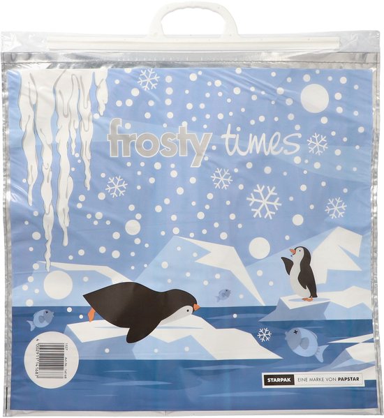 Papstar Draagtas koeltas voor lunch en flessen/voedsel - Frosty Times - 18 Liter - 52 x 52 cm van PAPSTAR