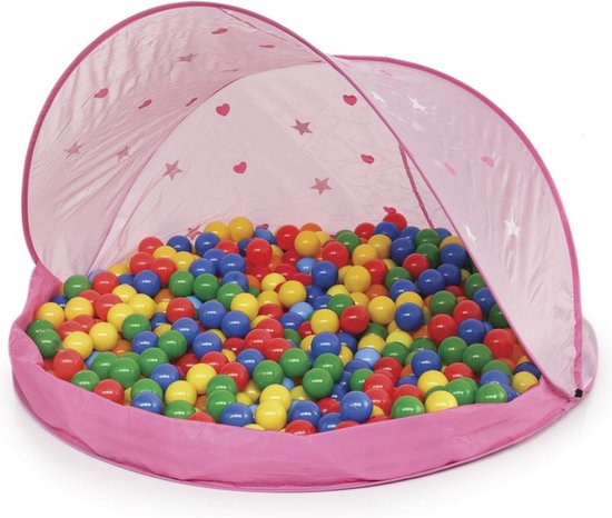 Paradiso Toys Speeltent Sterrenhemel 50 Ballen Roze 120 Cm van Paradi