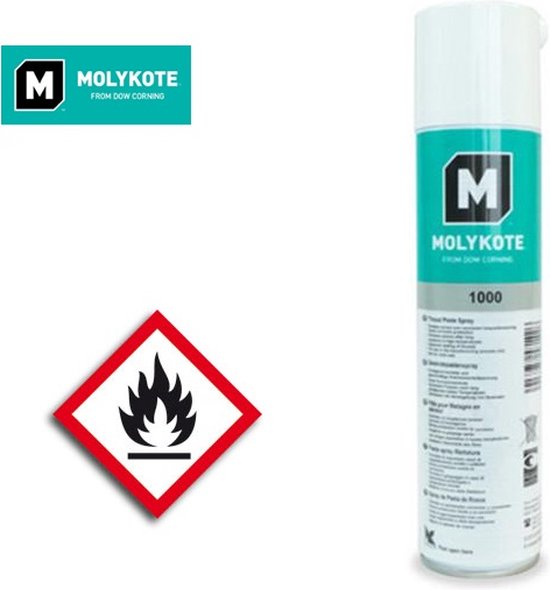 PASTA MOLYKOTE - SPRAY 1000 - 400 ML van Molykote