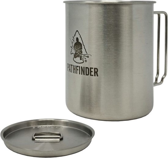 Pathfinder - Stainless Steel 25 oz. Cup & Lid van Pathfinder