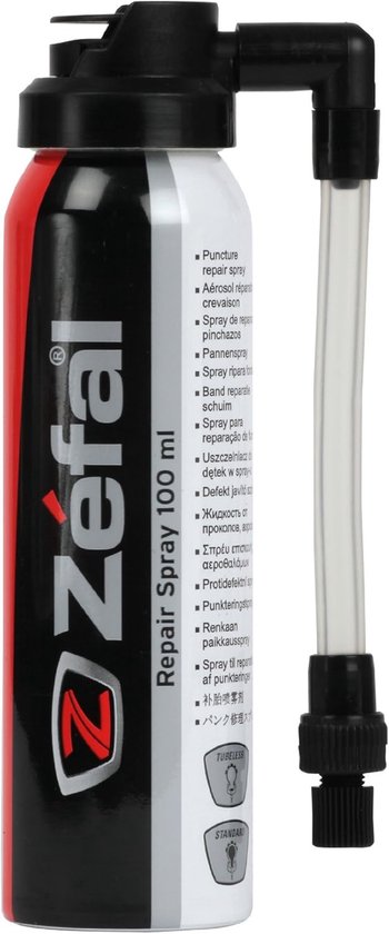 Pechspray Fietsband - Band Reparatie - Snelle Bandenreparatie - Zonder Band Verwijderen - 100 ml van Merkloos