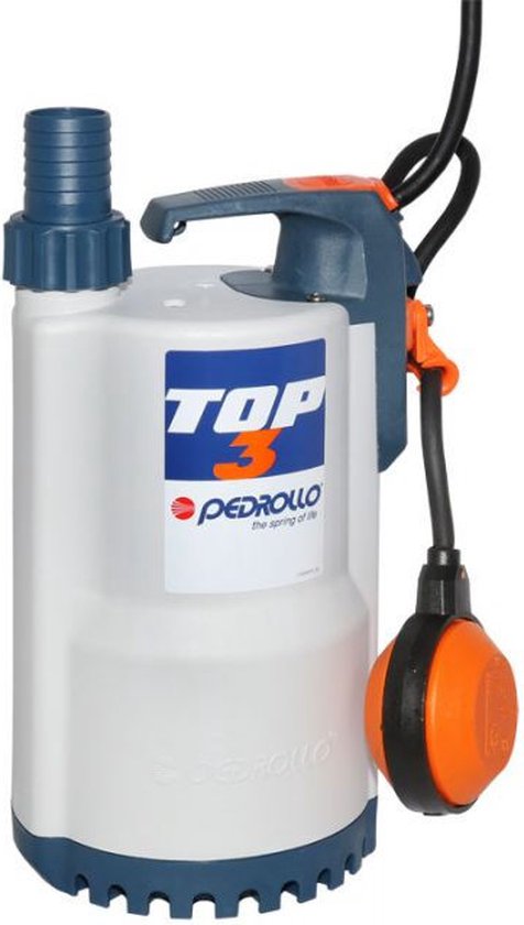 Pedrollo dompelpomp voor schoonwater, Top 3 met vlotter van Merkloos