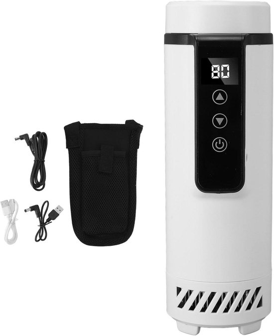 Penkoeler voor op reis - Draagbare koelbox voor medicijnen - Geschikt voor 5 pennen - Geïsoleerde reisetui voor diabetici van Merkloos