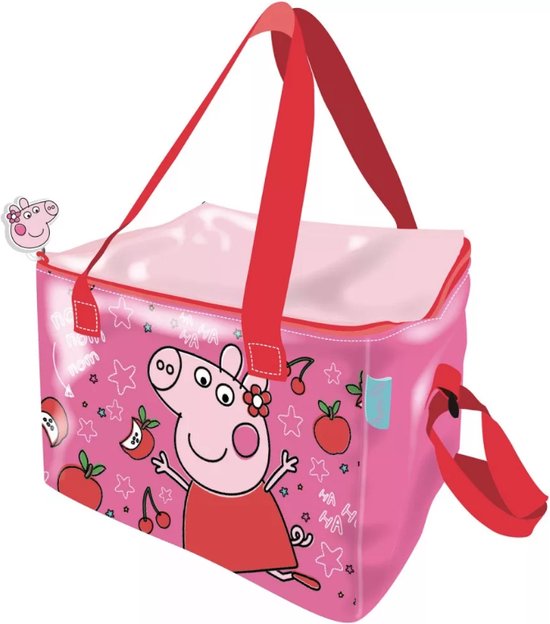 Peppa Pig koeltasje, afm. 22 x 16 x 15 cm. van Peppa Pig