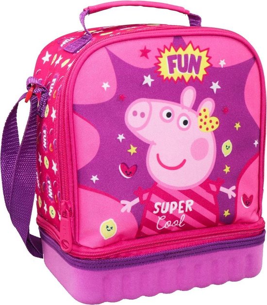 Peppa Pig Koeltasje Fun - 24 x 20 x 12 cm - Polyester van Peppa Pig