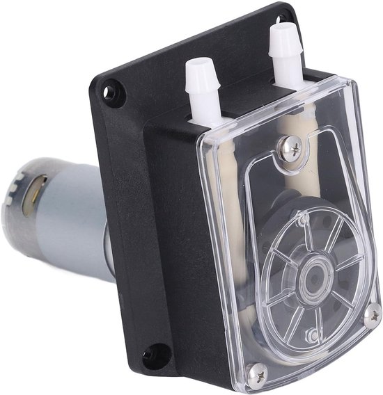 Peristaltische Pomp DC12V voor Voedseltoepassingen, Hoge Doorstroom van 1500Ml/min, Geluidsarme Motor voor Afwasmachines en Inktprinten van Merkloos