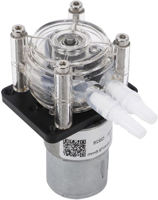 Peristaltische vloeistofpomp voor aquarium en laboratorium, 500 ml/min hoge doorstroming, 12V kwaliteitspomp