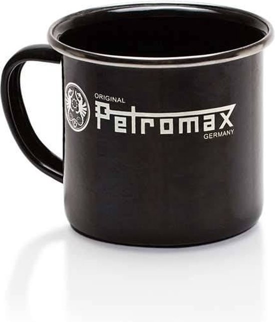 Petromax emaille mok zwart van Petromax
