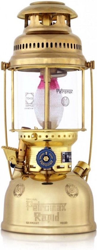 Petromax HK500 Petroleumvergasser lamp, Messing